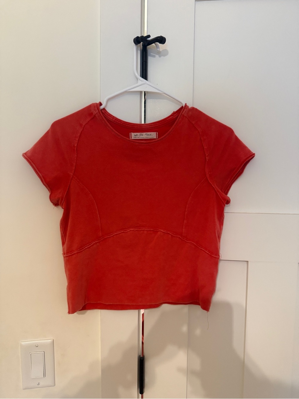 Free People red shirt